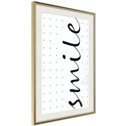 Arkiio Affisch Black and White: Smile [Poster] 30x45 Poster